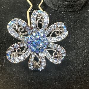 Cara New York Rhinestone Hair Pin Elegant Fancy Wedding Prom Formal Gorgeous NEW